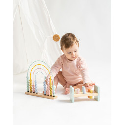 ÁBACO DE MADERA ARCOIRIS