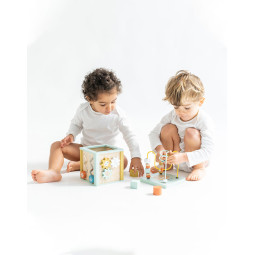 CUBO MADERA DE ACTIVIDADES