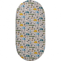 Sábana bajera capazo y cuco...