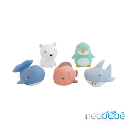 Set de 5 juguetes de baño...