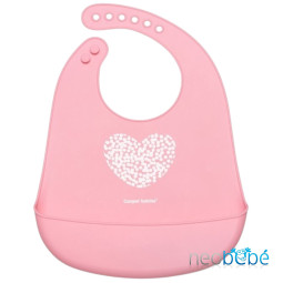 Babero de silicona con...