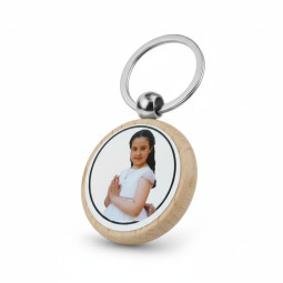 Llavero madera con imagen