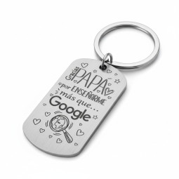 Llavero con frase Gracias...