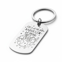 Llavero con frase Eres el...