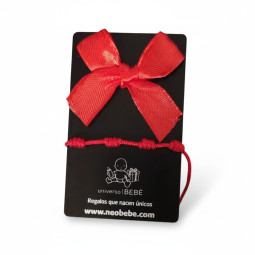 Pulsera modelo 7 nudos